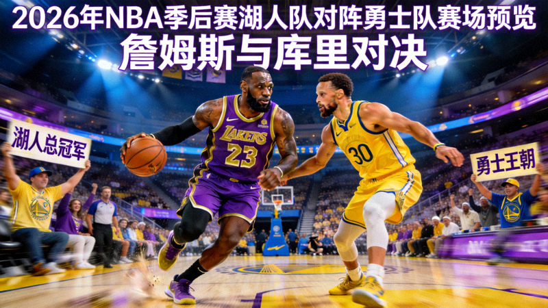 2026年NBA季后赛湖人队对阵勇士队赛场预览 - 詹姆斯与库里对决